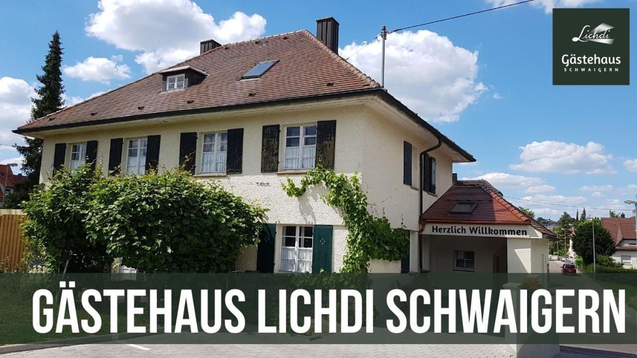 Gaestehaus Lichdi Schwaigern Esterno foto